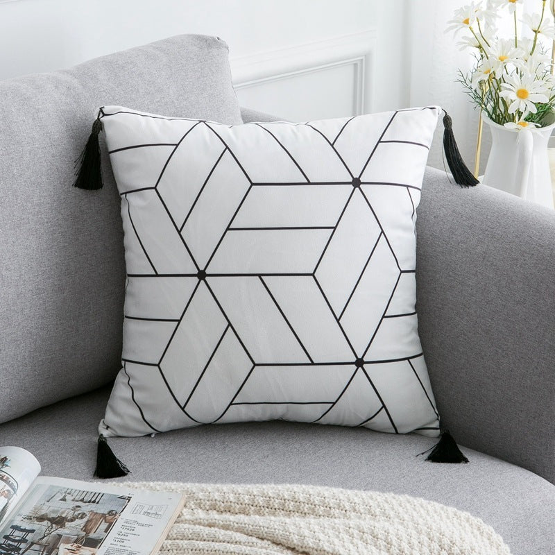 Boho Chic Cushion Cover – 30×50cm / 45×45cm | Textured Decorative Throw Pillowcase