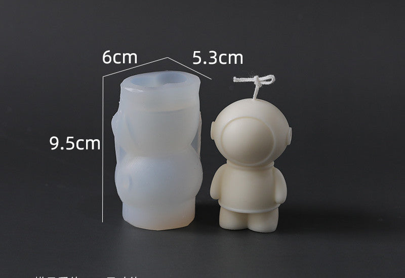 Candle Mold Aromatherapy Candle Silicone Mold Baking Chocolate Mold