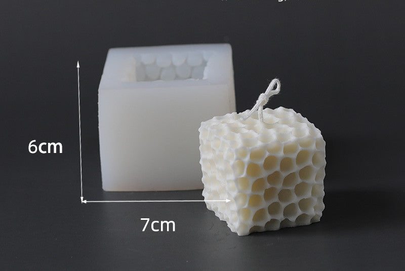 Candle Mold Aromatherapy Candle Silicone Mold Baking Chocolate Mold