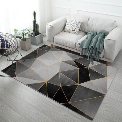 Nordic Marble Pattern Living Room Sofa Rug