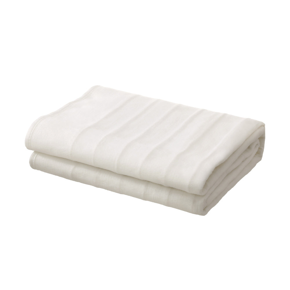 Single Electric Blanket Fully Fitted Washable Polyester