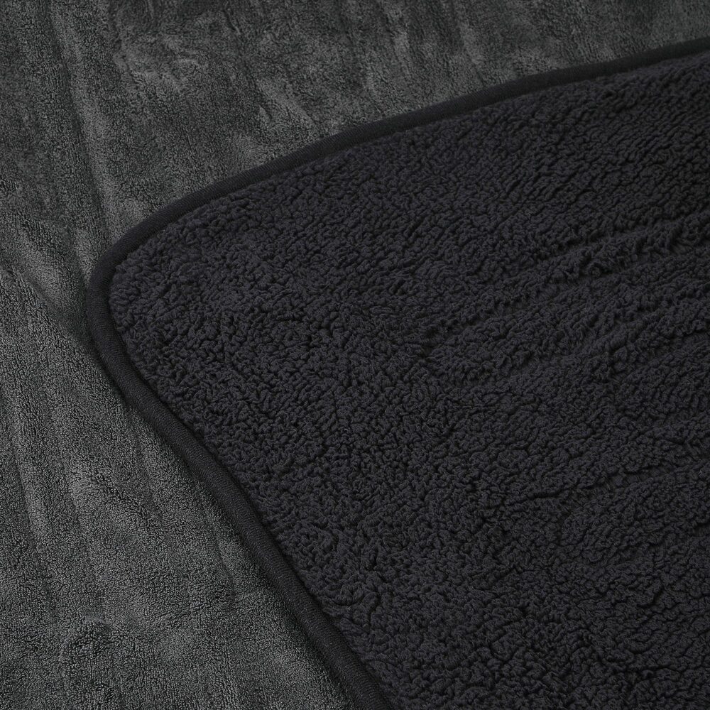 Charcoal Electric Heated Sherpa Throw Blanket