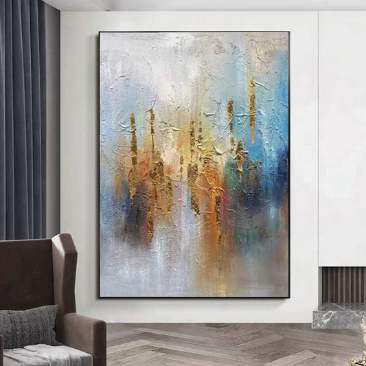 Handmade Oil Painting Canvas Wall Art Decoration Modern Abstract For Home Decor Rolled Frameless Unstretched Painting