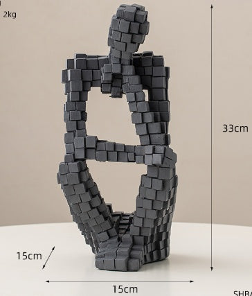 Modern Creative Abstract Art Ornaments Home Living Room Desktop Decoration