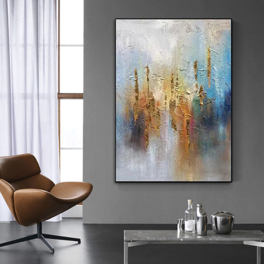 Handmade Oil Painting Canvas Wall Art Decoration Modern Abstract For Home Decor Rolled Frameless Unstretched Painting