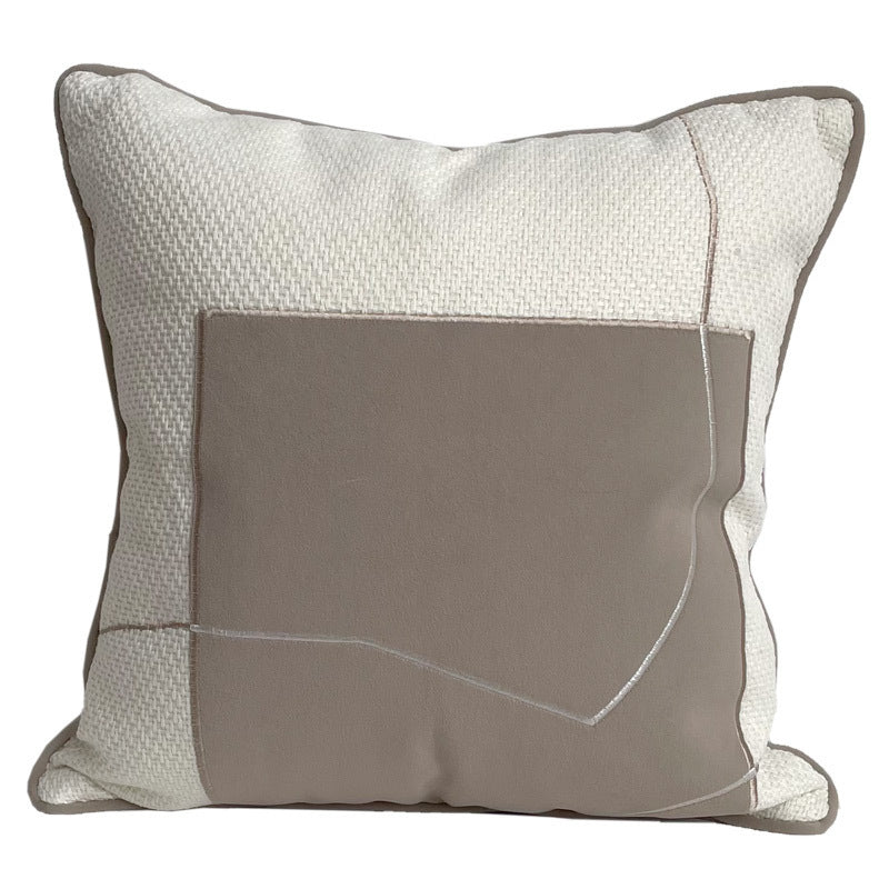 Modern Minimalist Model Room Bed Runner Bed Pillow