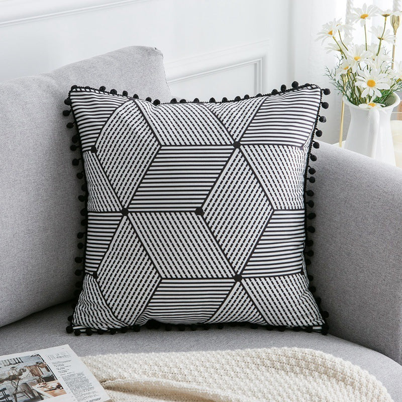 Boho Chic Cushion Cover – 30×50cm / 45×45cm | Textured Decorative Throw Pillowcase