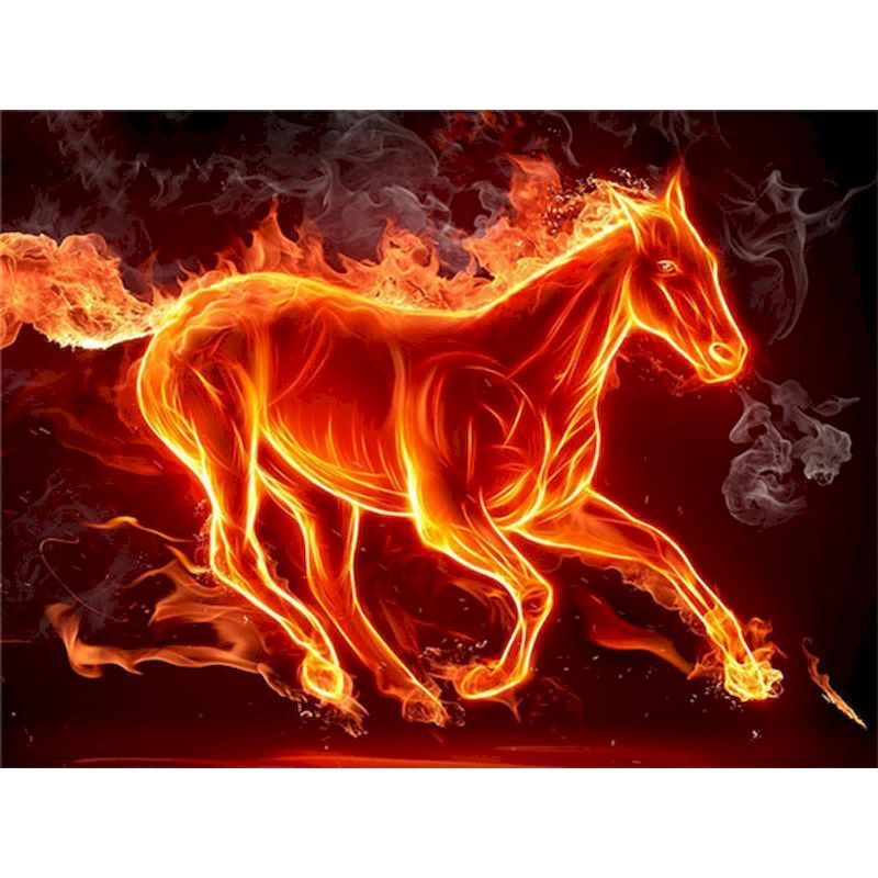 Frameless Oil Painting Flower Landscape Character Animal Photo Decoration