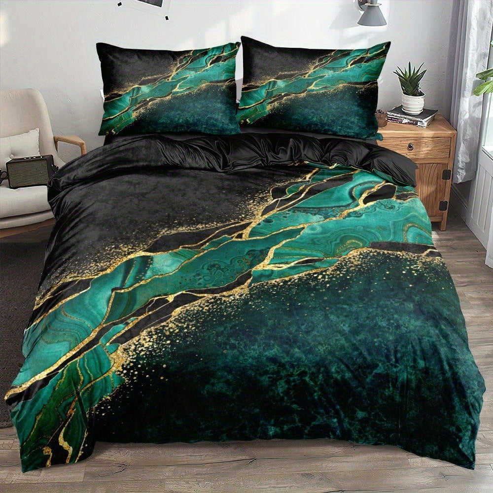 Bedding Home Textile Quilt Cover Three Piece Set