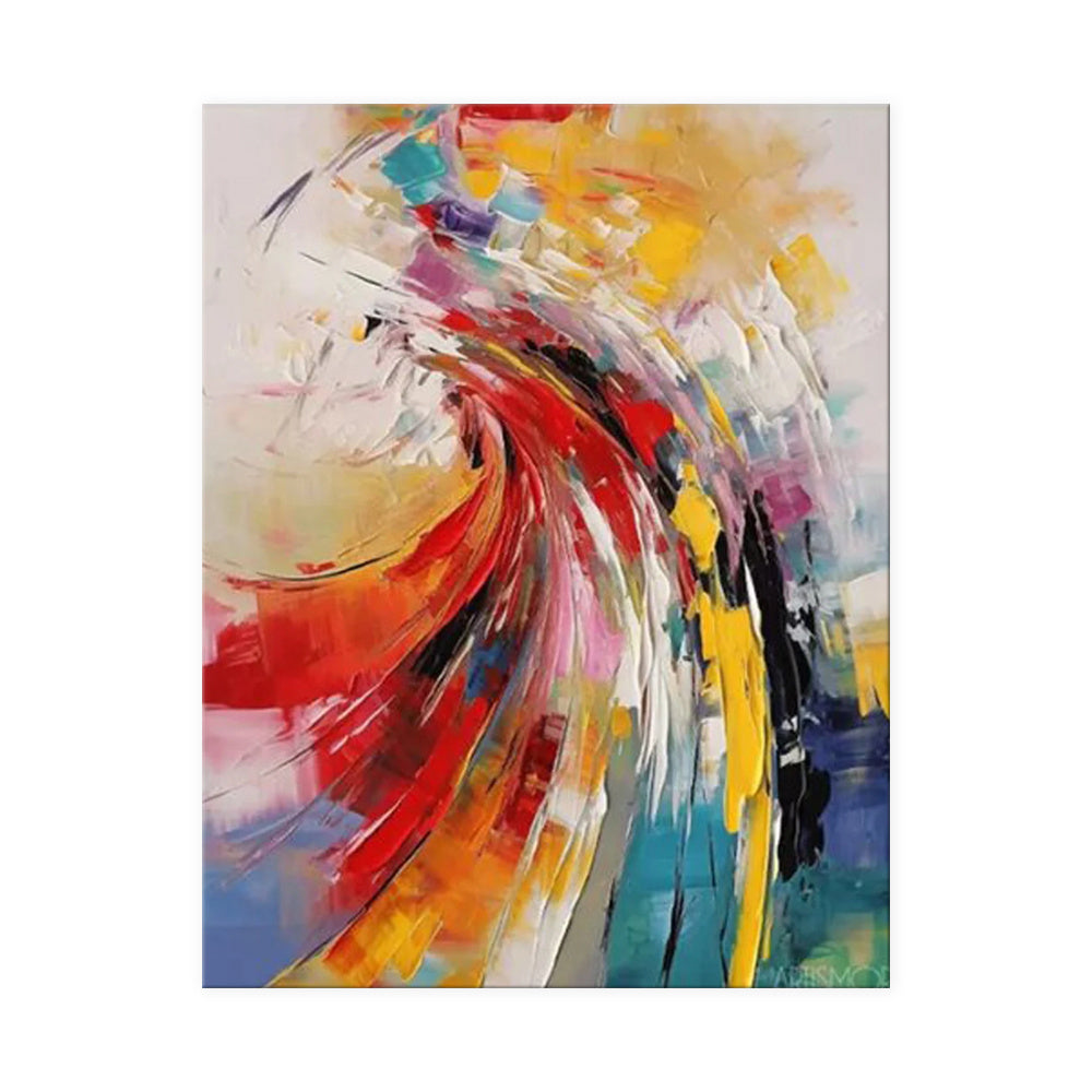 Handmade Oil Painting Canvas Wall Art Decoration Hand Painted Modern Abstract For Living Room Home Decor No Frame