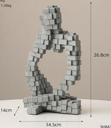 Modern Creative Abstract Art Ornaments Home Living Room Desktop Decoration