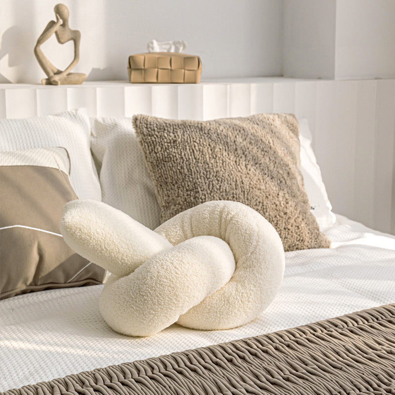 Modern Minimalist Model Room Bed Runner Bed Pillow